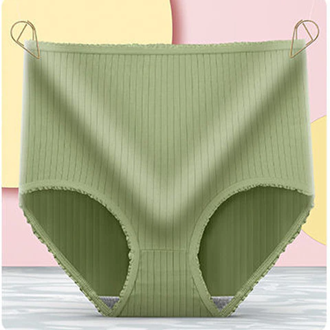 Auslaufsichere Unterwäsche mit hoher Taille – umweltfreundliche Wahl – wiederverwendbar – hochwertige Materialien – Wanduhr