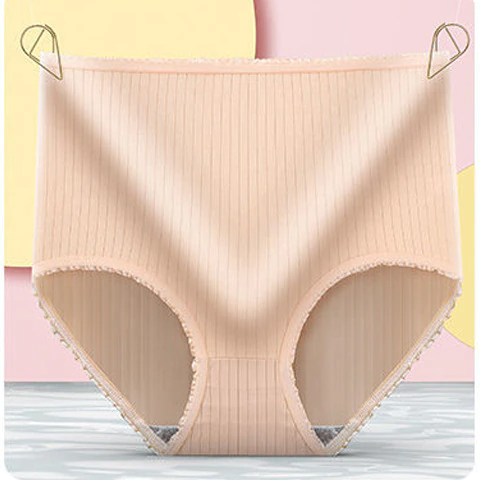 Auslaufsichere Unterwäsche mit hoher Taille – umweltfreundliche Wahl – wiederverwendbar – hochwertige Materialien – Wanduhr