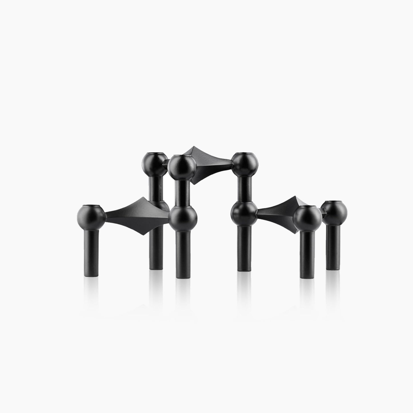 Molekulare Struktur Edelstahl Kerzenhalter