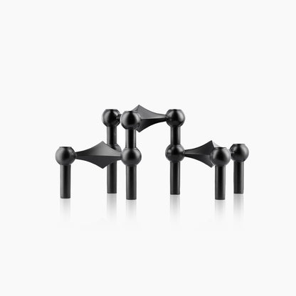 Molekulare Struktur Edelstahl Kerzenhalter