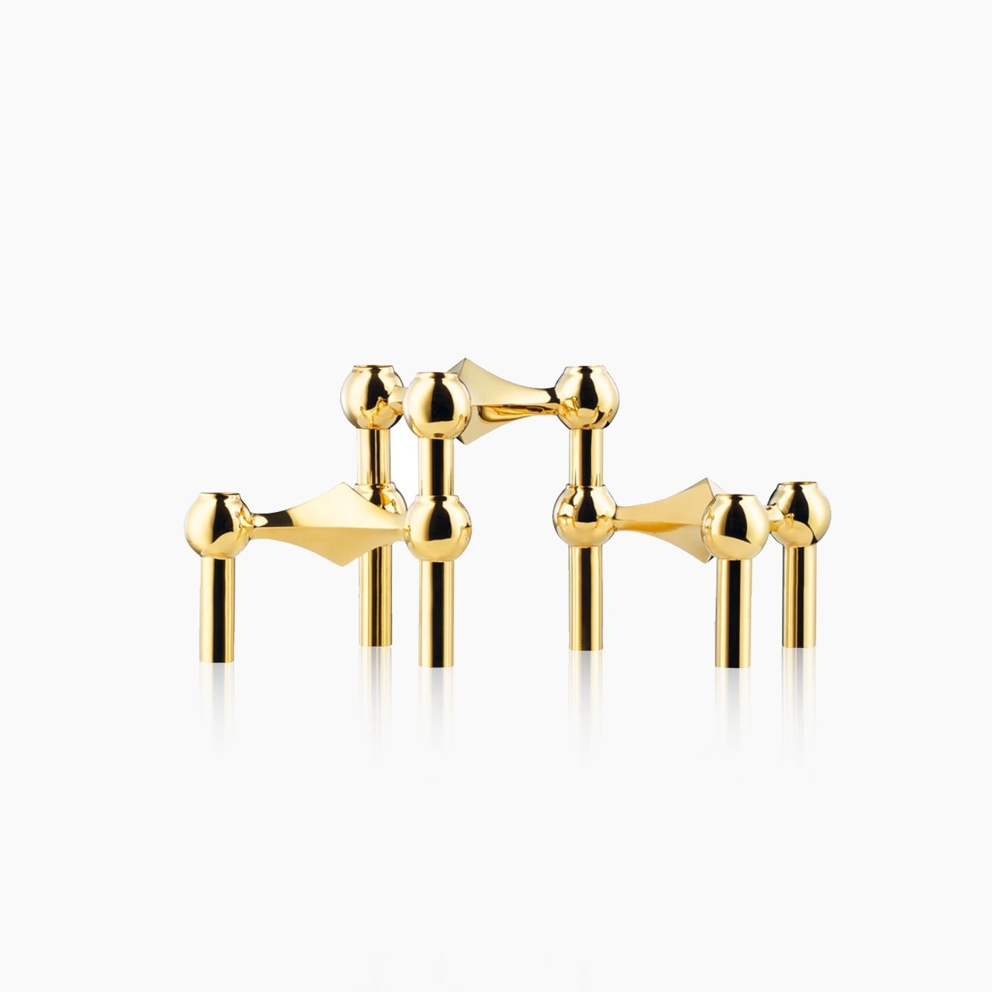 Molekulare Struktur Edelstahl Kerzenhalter