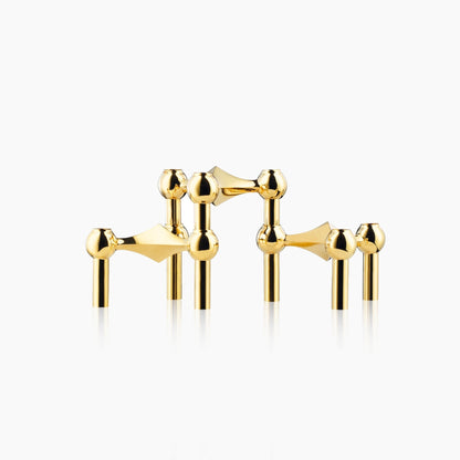 Molekulare Struktur Edelstahl Kerzenhalter