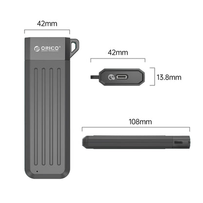 Sandsberg | ORICO MM2C3-GR USB3.1 Gen1 Type-C 6Gbps M.2 SATA SSD Gehäuse (Grün)
