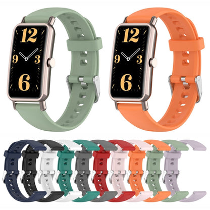 Sandsberg | Für Huawei Watch Fit Mini 16mm Silikon-Uhrenarmband (Lila)