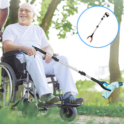 Klappbarer Greifer mit um 360° drehbarem Clip