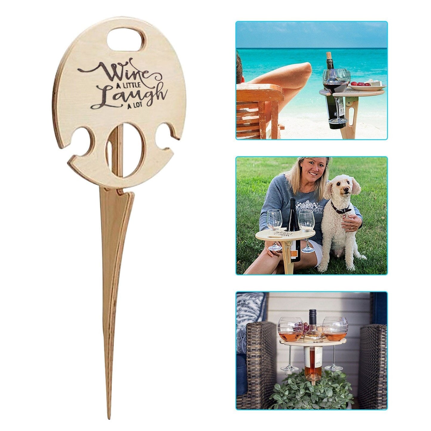 Sandsberg Outdoor Weintisch Picknick für den Sommer