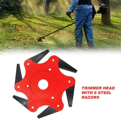 6 Zähne Grasschneider Kopf für STIHL