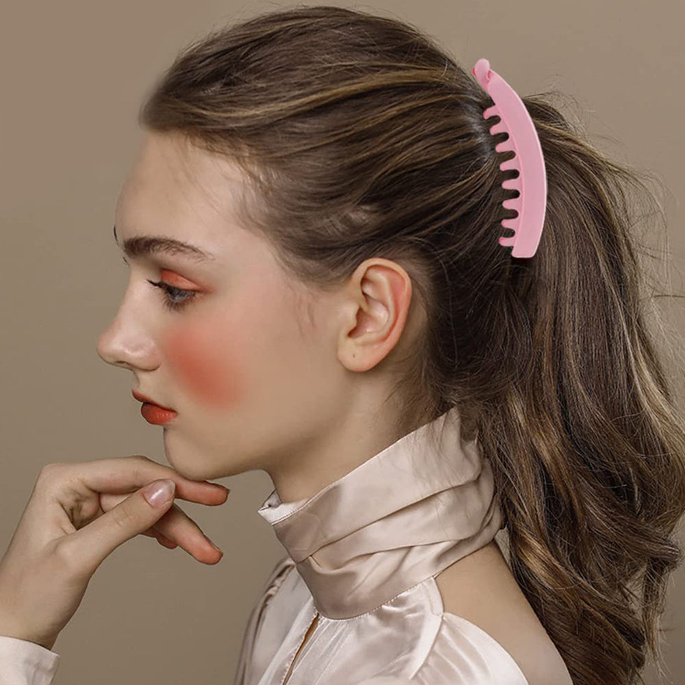 Große Banane rutschfeste Haarspangen