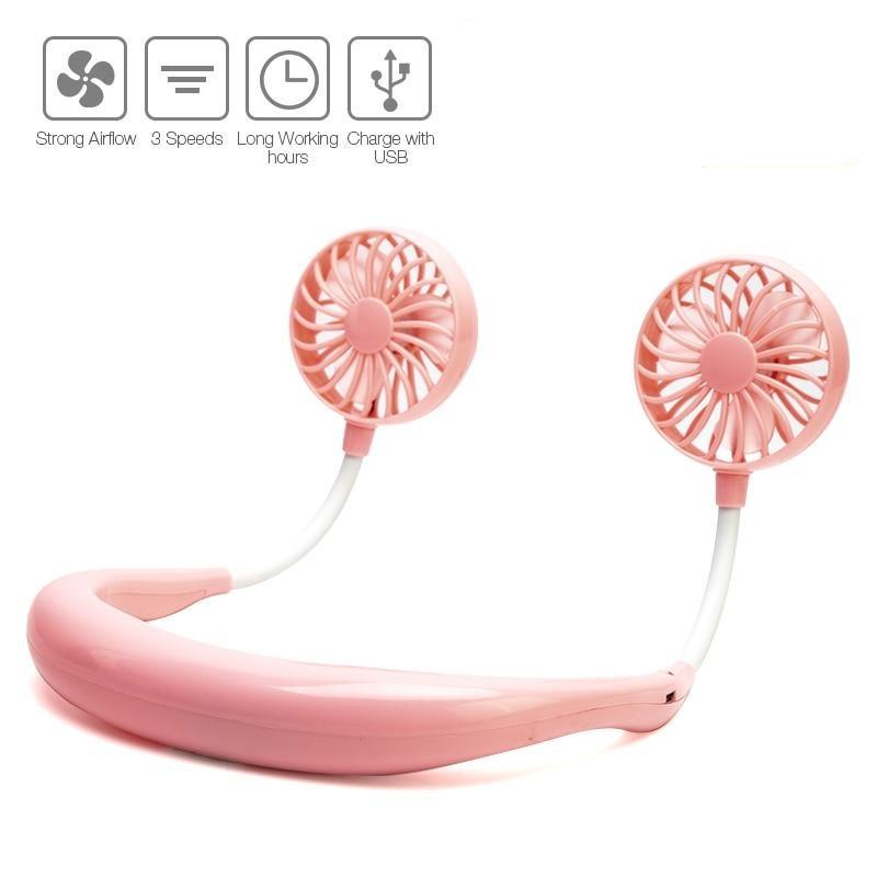 Sandsberg USB Nacken Ventilator