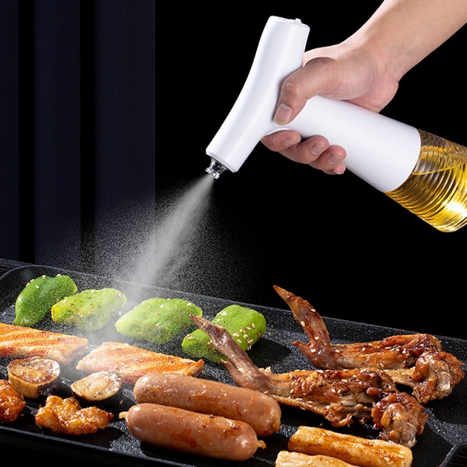 DuoSpray - Luxuriöser 2-in-1 Öldispenser zum Kochen