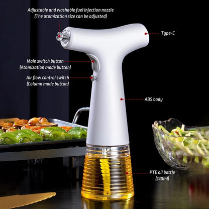 DuoSpray - Luxuriöser 2-in-1 Öldispenser zum Kochen