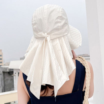 Sandsberg-Match-Sonnenhut mit breiter Krempe und Nackenschutz für Damen