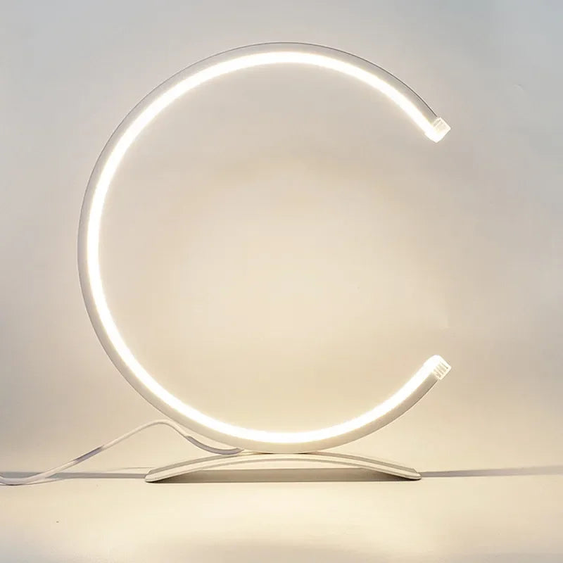 Moderne LED-Dimmlampe mit Touch-Steuerung – Schreibtischlampe im minimalistischen Design, energiesparend und stufenlos dimmbar