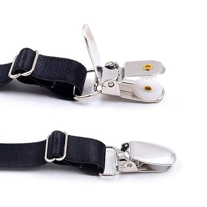 Herren Hemd-Stäbe Gummibänder Hosenträger für sicheren Hemd-Halter