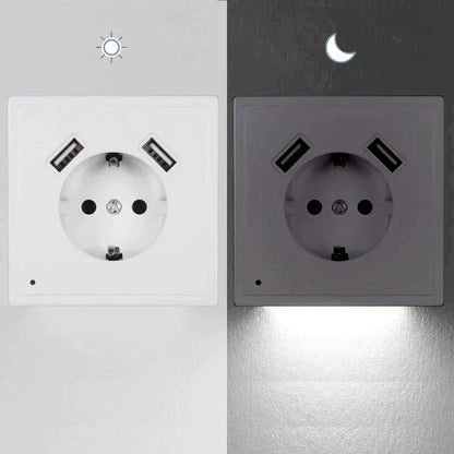Steckdose Nachtlicht