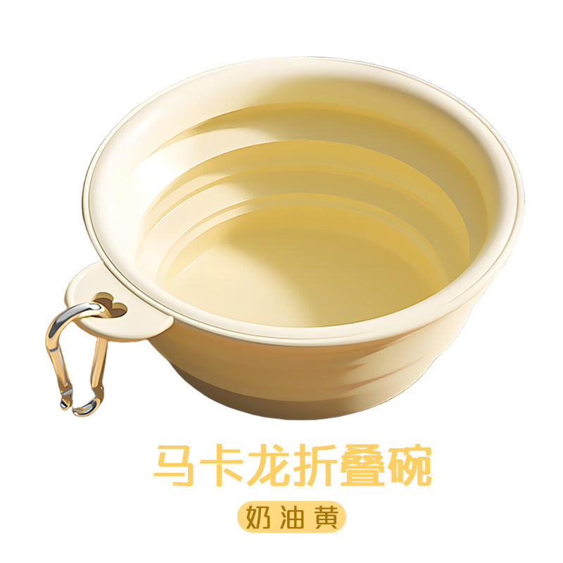 Sandsberg | Faltbarer Silikon-Trinknapf für Haustiere im Freien