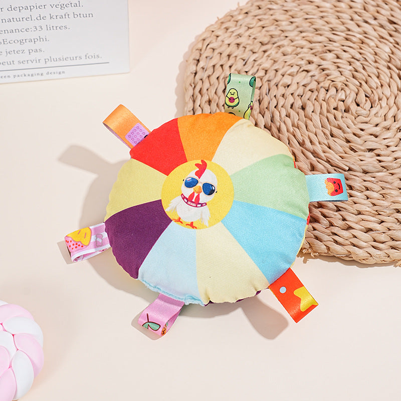 Sandsberg | Hund Frisbee Spielzeug Plüsch Sound Frisbee