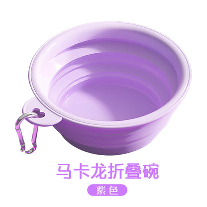 Sandsberg | Faltbarer Silikon-Trinknapf für Haustiere im Freien