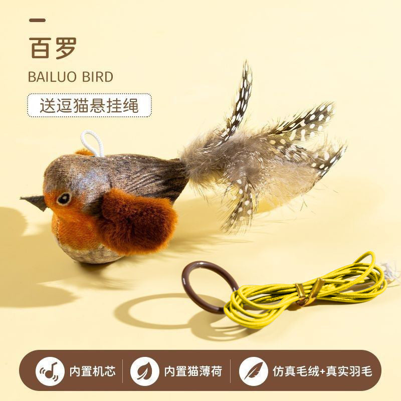 Sandsberg | Simuliertes Vogelgeräusch-Haustierspielzeug