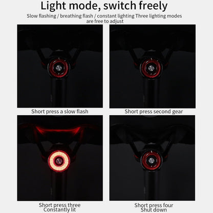 Sandsberg | Antusi Q5 Fahrrad Rücklicht Automatische Bremsinduktions Rücklichter