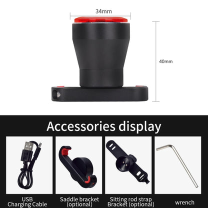 Sandsberg | Antusi Q5 Fahrrad Rücklicht Automatische Bremsinduktions Rücklichter