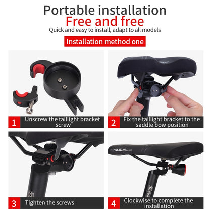Sandsberg | Antusi Q5 Fahrrad Rücklicht Automatische Bremsinduktions Rücklichter