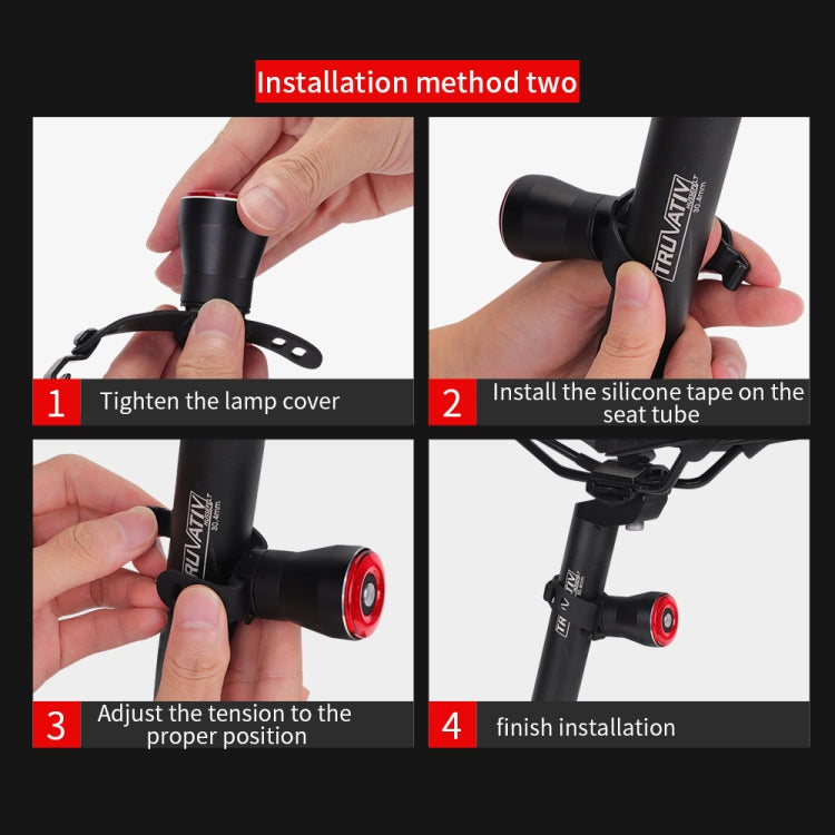 Sandsberg | Antusi Q5 Fahrrad Rücklicht Automatische Bremsinduktions Rücklichter