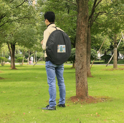 Sandsberg | Kleidung Wechsel Badezimmer Zelt mit Fenster, Einzel, Größe: 190x120x120cm (Tarnung)