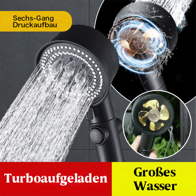 Sandsberg-Duschkopf mit sechs-Gang