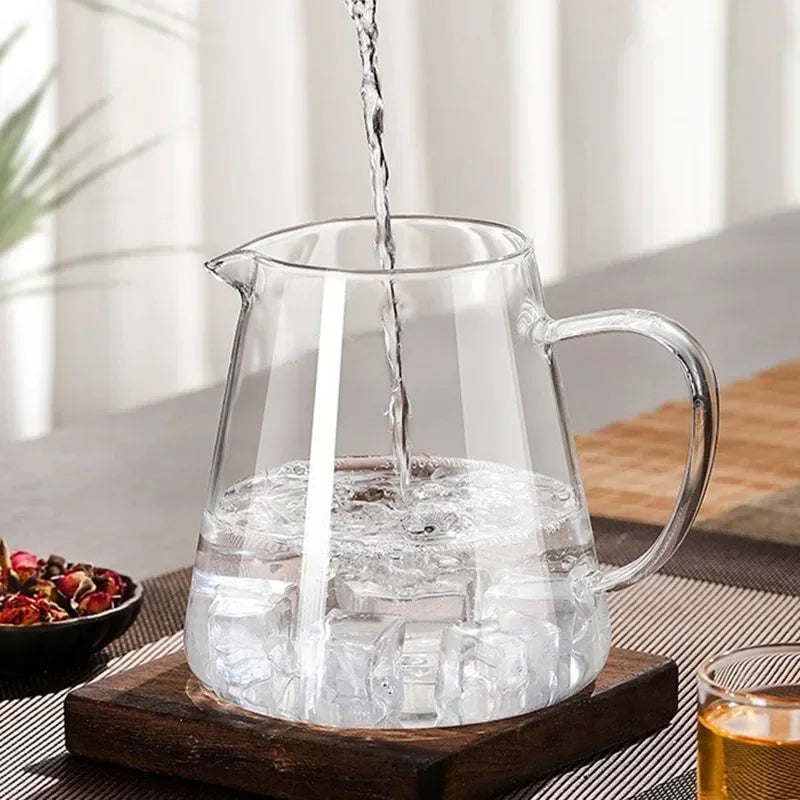 450ml-950ml Hitzebeständige Glas Teekanne – Edelstahl Teesieb, Blumen-Kessel für Kung Fu Teewaren, Puer- und Oolong-Tee