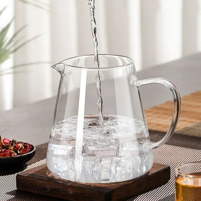 450ml-950ml Hitzebeständige Glas Teekanne – Edelstahl Teesieb, Blumen-Kessel für Kung Fu Teewaren, Puer- und Oolong-Tee