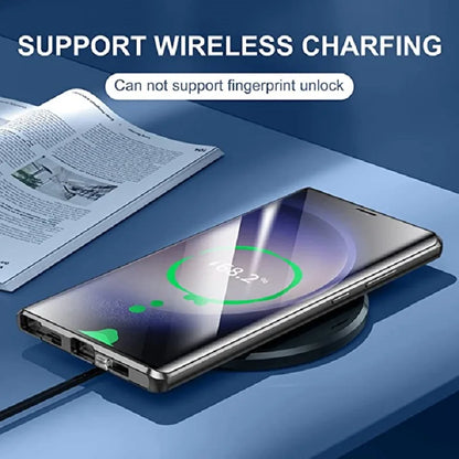 Metall Aluminiumlegierung 360 Hülle mit Sicherheitsverschluss für Samsung Galaxy S24-S23 Serie