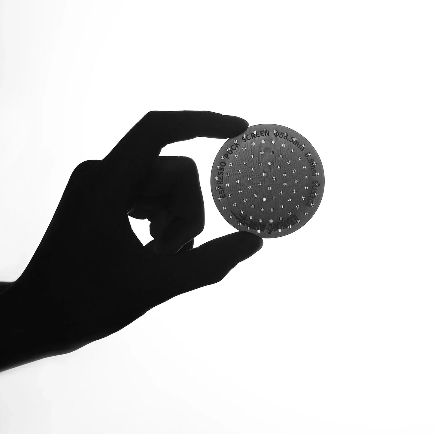 MHW-3BOMBER 51/53/58.5mm Espresso Puck Screen Doppel-Layer Metall Kaffee Wiederverwendbarer Filter