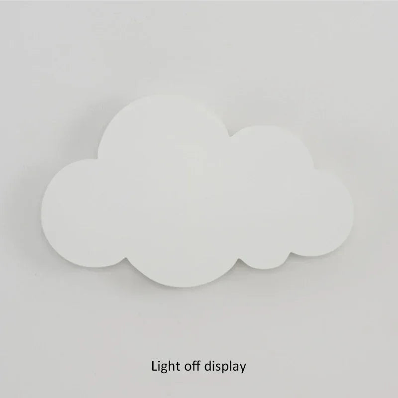 LED Cloud Wandlampe – 3-Farben-Dimmung Moderne Wandbeleuchtung für Schlafzimmer, Wohnzimmer und Babyzimmer Dekor