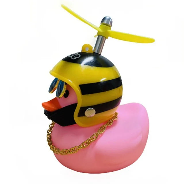 Sandsberg Enten Fahrradklingel mit Helm