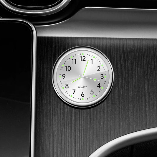 Sandsberg | Leuchtende Mini-Autouhr Aufklebbare Digitale Uhr für Auto Ornamente