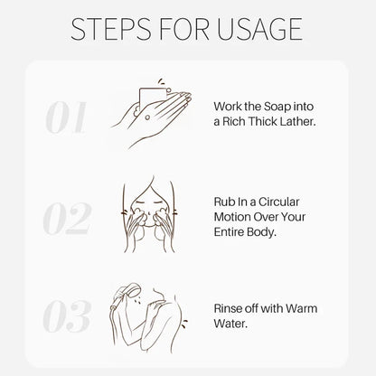 Sandsberg | Kurkuma Seife Gesichtsreinigung Anti Akne Entfernen Pickel Dunkle Flecken