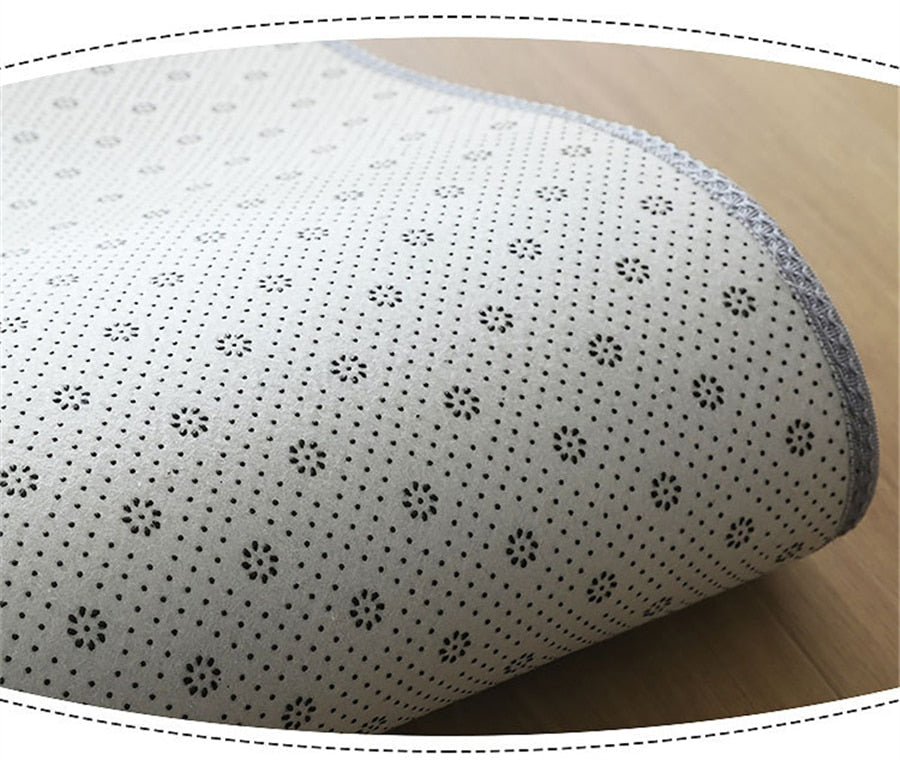 Weicher Flauschiger Runder Teppich