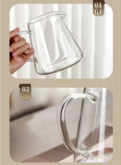 450ml-950ml Hitzebeständige Glas Teekanne – Edelstahl Teesieb, Blumen-Kessel für Kung Fu Teewaren, Puer- und Oolong-Tee