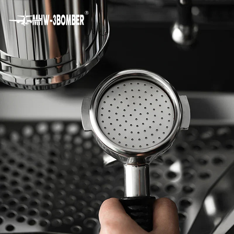 MHW-3BOMBER 51/53/58.5mm Espresso Puck Screen Doppel-Layer Metall Kaffee Wiederverwendbarer Filter