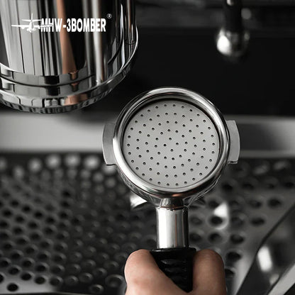 MHW-3BOMBER 51/53/58.5mm Espresso Puck Screen Doppel-Layer Metall Kaffee Wiederverwendbarer Filter