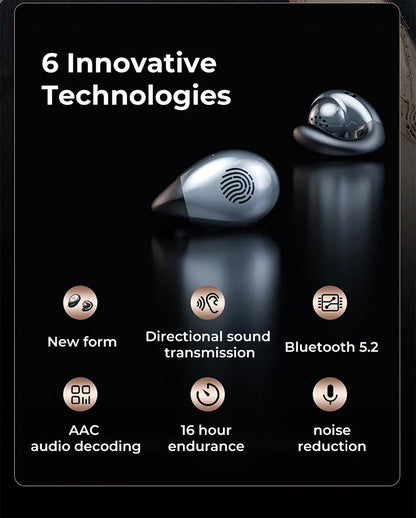 Sandsberg Super Leichtgewichtig Knochenleitung Bluetooth Drahtlose Sport Ohrhörer Kopfhörer