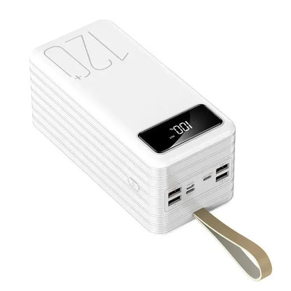 Sandsberg | 120Ah Mega Power Bank - Hochgeschwindigkeits tragbares Ladegerät für iPhone & Huawei