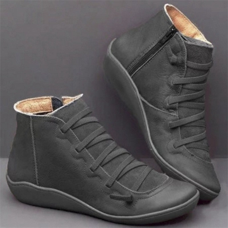leather - Damenstiefel Komfortschuhe