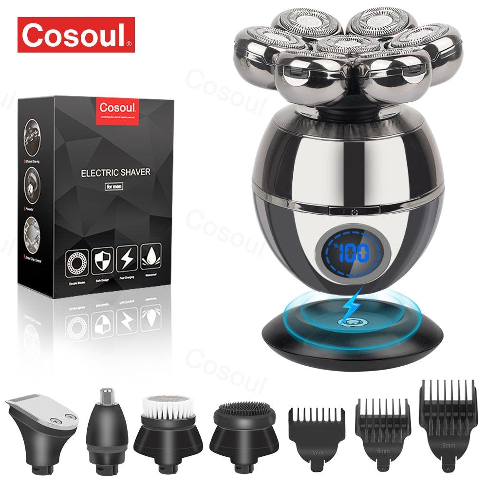 7 Elektrorasierer mit schwebendem Kopf