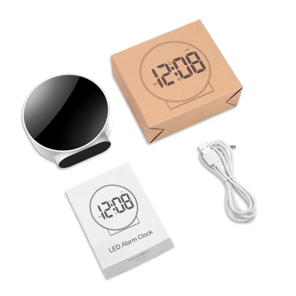 Kompakte LED Digitaluhr – Der perfekte Wecker für Ihr Schlafzimmer