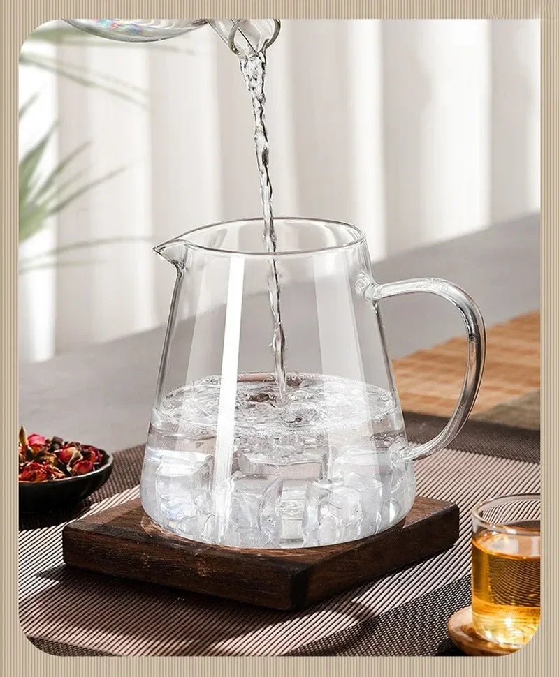 450ml-950ml Hitzebeständige Glas Teekanne – Edelstahl Teesieb, Blumen-Kessel für Kung Fu Teewaren, Puer- und Oolong-Tee