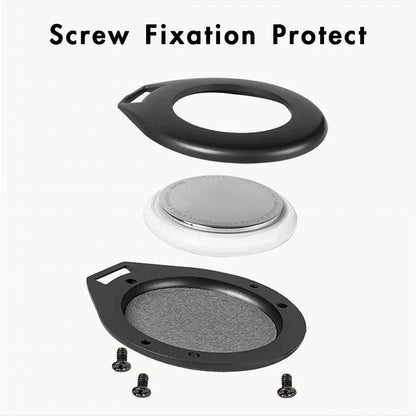 Hochwertige Leder Metall Anhänger Schutzhülle Für Apple Airtags