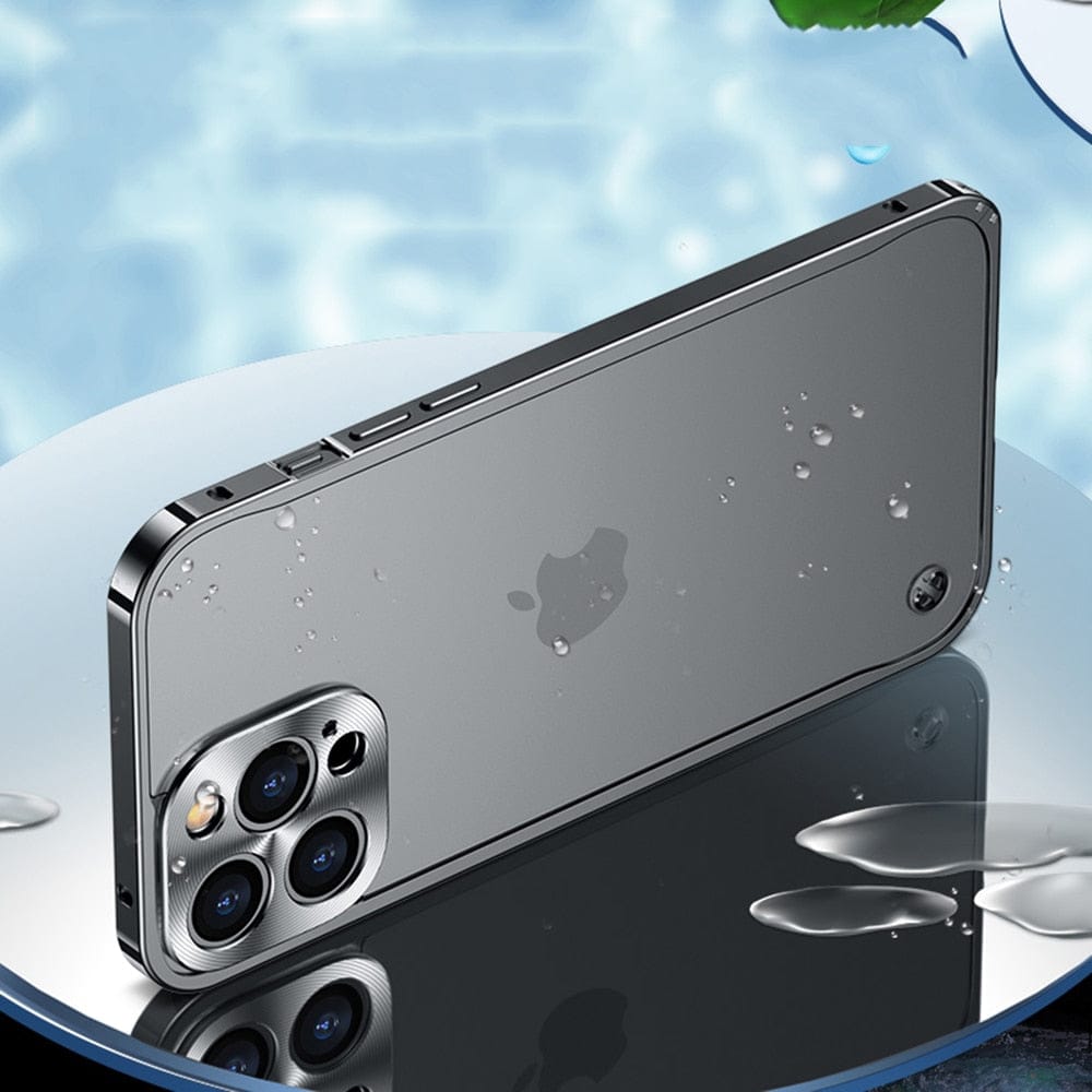 Metallhülle iPhone - Aluminium