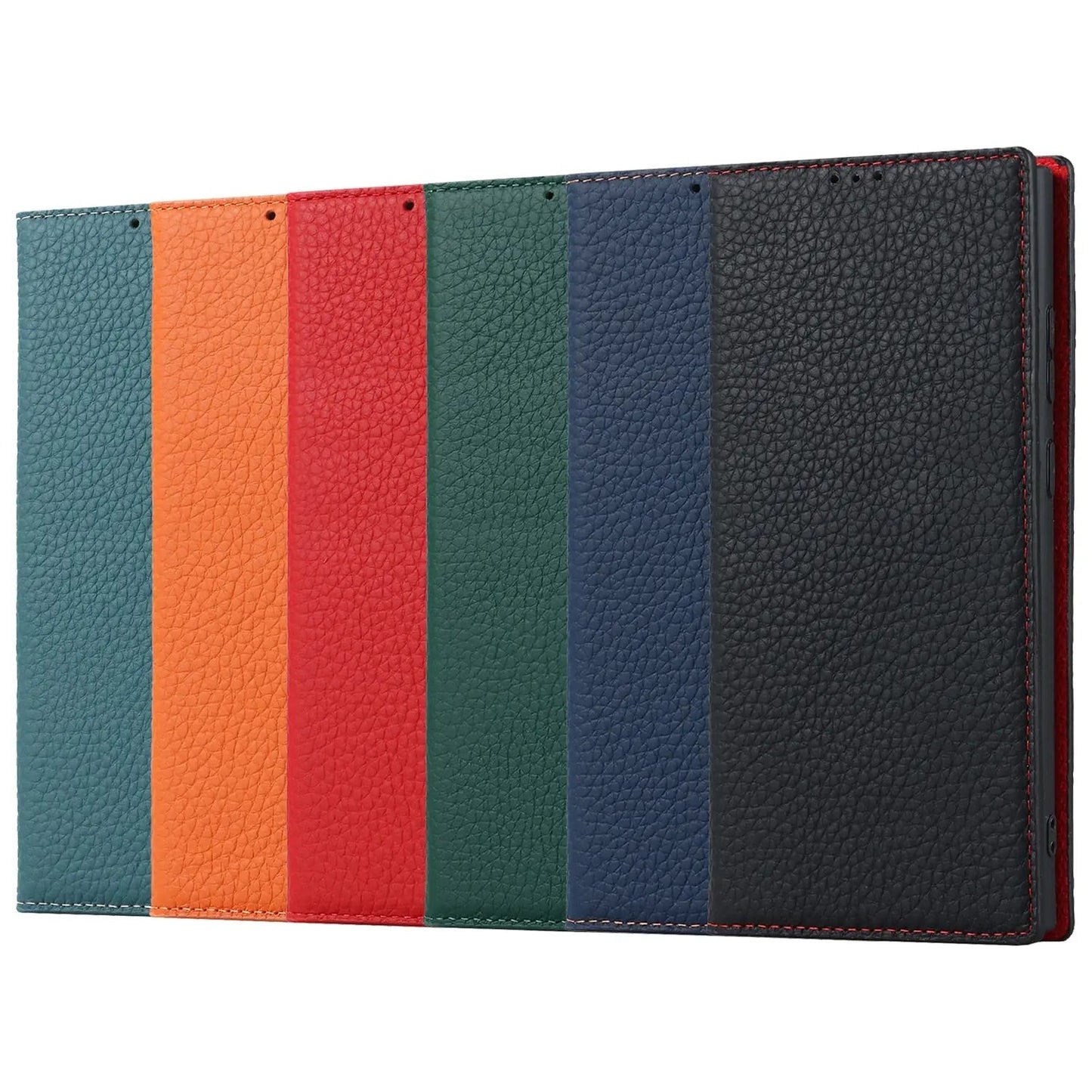 Sandsberg Echtleder-Brieftaschenhülle für Samsung Galaxy S23 Ultra